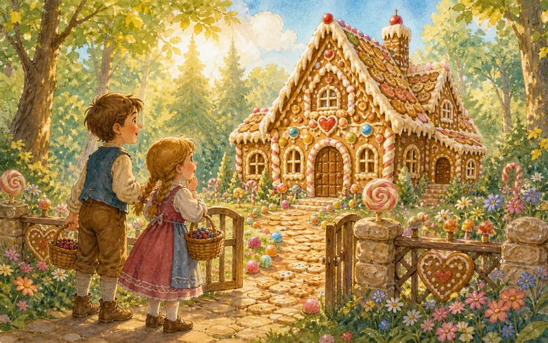 Ảnh bìa truyện Hansel và Gretel