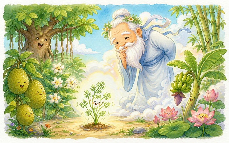 Ảnh bìa truyện Sự tích Cây Thì Là